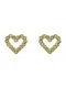 Ted Baker Náušnice 'AMORINA'  zlatá / průhledná