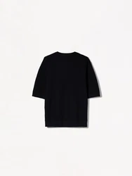Bershka T-Shirt schwarz