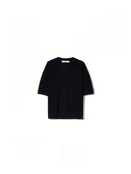 Bershka T-Shirt schwarz