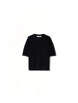 Bershka T-Shirt schwarz
