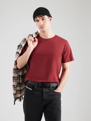 ABOUT YOU T-Shirt 'Lio' grau/bordeaux