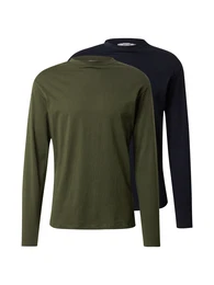 Shirt 'Hassan' dunkelblau / grn