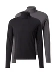 ABOUT YOU Shirt 'Brian' dunkelgrau/schwarz