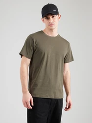 ABOUT YOU T-Shirt 'Lio' khaki/schwarz
