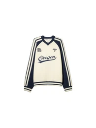 Pullover navy / offwhite
