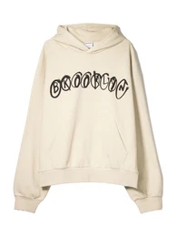Sweatshirt beige / schwarz