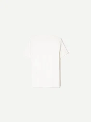 Bershka T-Shirt offwhite
