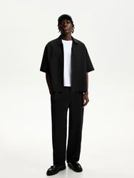Bershka Hose schwarz