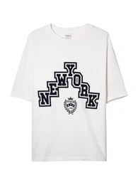 T-Shirt schwarz / wei
