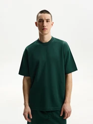 Bershka T-Shirt dunkelgrün