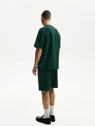 Bershka T-Shirt dunkelgrün