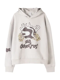 Sweatshirt hellgrau