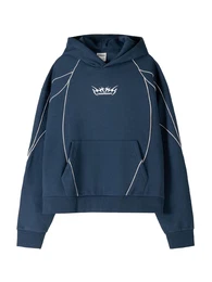 Sweatshirt 'LEGENDARI' navy / wei