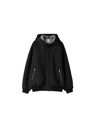 Sweatjacke schwarz