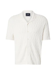 Strickjacke naturwei