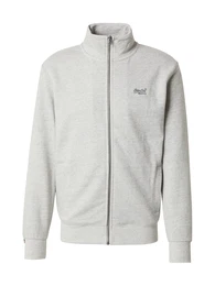Sweatjacke 'Essential' dunkelgrau / graumeliert