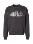 ALPHA INDUSTRIES Sweatshirt Studio Edition Vibe dunkelgrau/pastellgrün/rosa