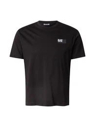 T-Shirt dunkelgrn / schwarz / wei