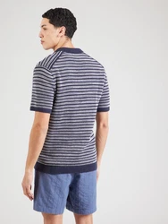 Abercrombie & Fitch Pullover marineblau / weiß