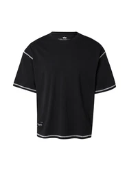 ALPHA INDUSTRIES T-Shirt 'Studio' grau / lila / schwarz