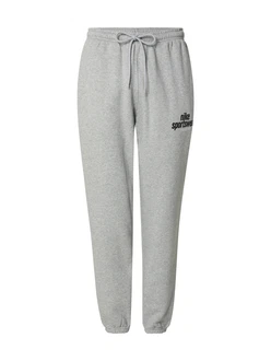 Nike Sportswear Hose 'CLUB' grau/schwarz/weiß