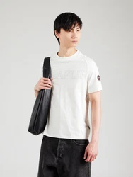 NAPAPIJRI T-Shirt 'AMBRA' grau/weiß