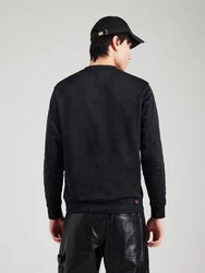 REPLAY Sweatshirt schwarz/weiß