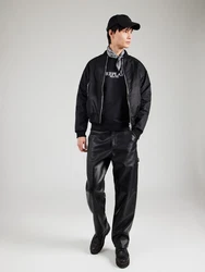 REPLAY Sweatshirt schwarz/weiß