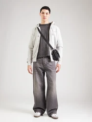 Superdry Sweatjacke Essential Logo Zip Hoodie Grau/hellgrau