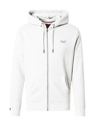 Sweatjacke 'Essential' hellgrau
