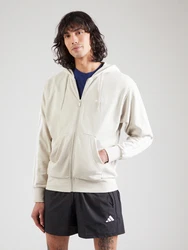 adidas Sportswear Hoodie Essentials 3-Streifen French Terry Kapuzenjacke weiß/offwhite