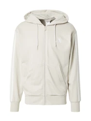 adidas Sportswear Hoodie Essentials 3-Streifen French Terry Kapuzenjacke weiß/offwhite