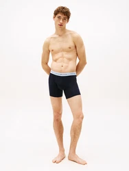 Tommy Hilfiger Underwear Boxershorts 'Essential' hellrot/schwarz/weiß