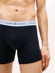 Tommy Hilfiger Underwear Boxershorts 'Essential' hellrot/schwarz/weiß