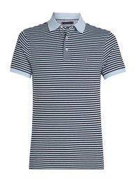 Poloshirt 'Core 1985' marine / wei