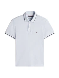 TOMMY HILFIGER Poloshirt marineblau/pastellblau/weiß