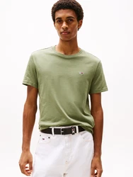 Tommy Jeans T-Shirt grn/wei
