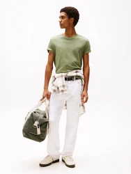 Tommy Jeans T-Shirt grn/wei