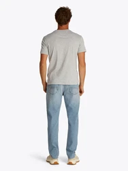 Tommy Jeans T-Shirt marineblau/graumeliert