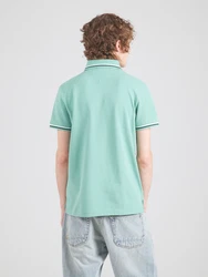 TOMMY HILFIGER Poloshirt hellgrün/rot/schwarz/weiß