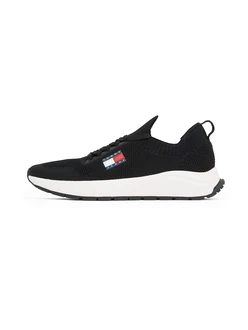 Tommy Jeans Sneaker rot/schwarz/weiß