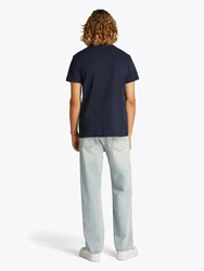 Tommy Jeans T-Shirt marineblau/weiß