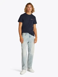 Tommy Jeans T-Shirt marineblau/weiß