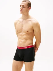 Tommy Hilfiger Underwear Trunk 3P TRUNK WB rot/blutrot/dunkelrot/schwarz