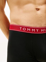 Tommy Hilfiger Underwear Trunk 3P TRUNK WB rot/blutrot/dunkelrot/schwarz