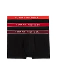 Tommy Hilfiger Underwear Trunk 3P TRUNK WB rot/blutrot/dunkelrot/schwarz