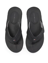 TOMMY HILFIGER Zehentrenner schwarz