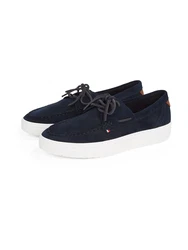 TOMMY HILFIGER Mokassin navy / cognac
