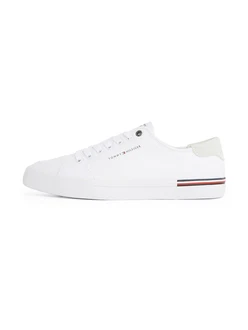 TOMMY HILFIGER Sneaker 'CORE CORPORATE' navy/rot/wei/offwhite