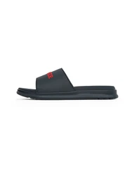 TOMMY HILFIGER Pantolette nachtblau/rot